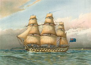 Slagskib omkring 1760