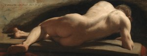 Mandlig nøgen, 1843