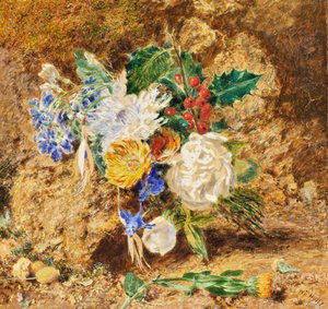 Vinterblomster, ca. 1850