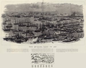 Dronningens flåde i 1887