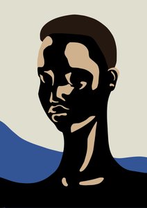 Unavngivet portræt, 2017, (digital)