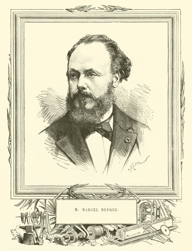 M Marcel Deprez af French School