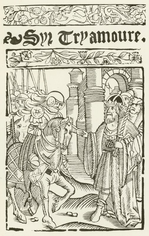 Sir Tryamoure (gravering) af (after) English School