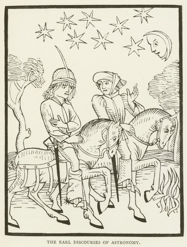 The Earl Discours of Astronomy (gravering) af (after) English School