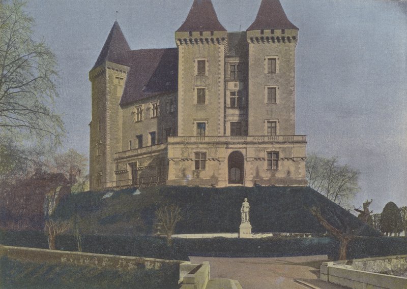 Pau, Le Chateau (farvet foto) af (after) French Photographer