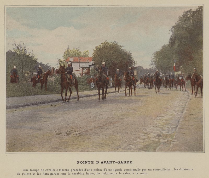 Avantgarde (farvet foto) af (after) French Photographer