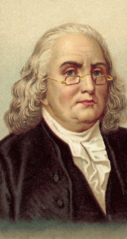 Benjamin Franklin af American School