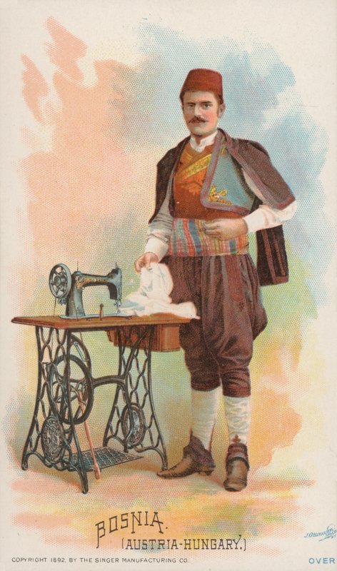 Symaskine, Bosnien, Østrig-Ungarn af American School