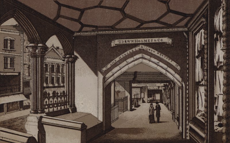 Interiør af Eastgate Row af English School