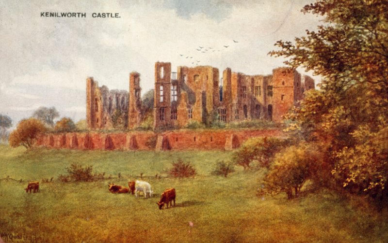 Kenilworth Castle af English School