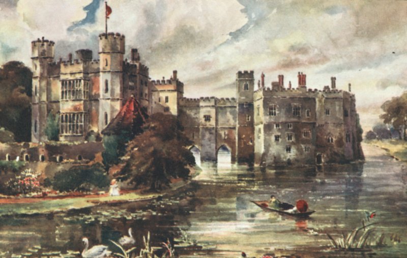 Leeds Castle af English School