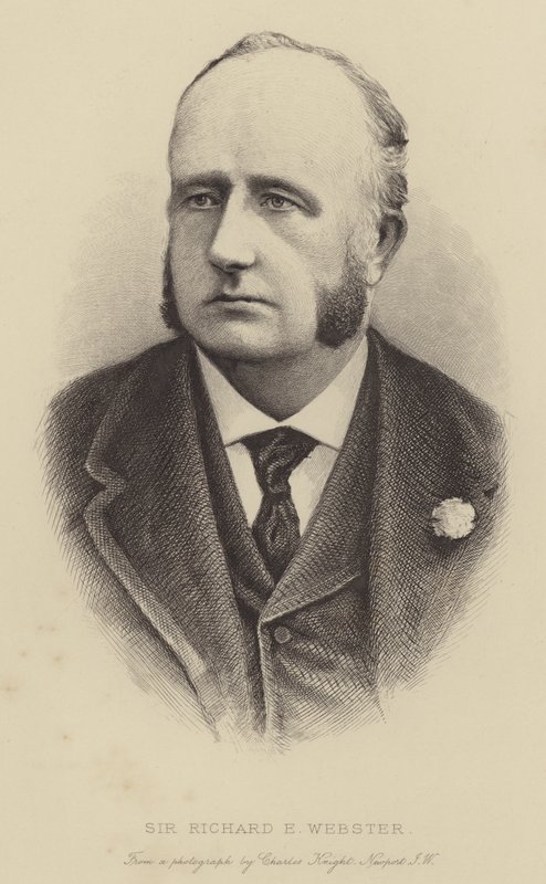 Sir Richard E Webster af English School