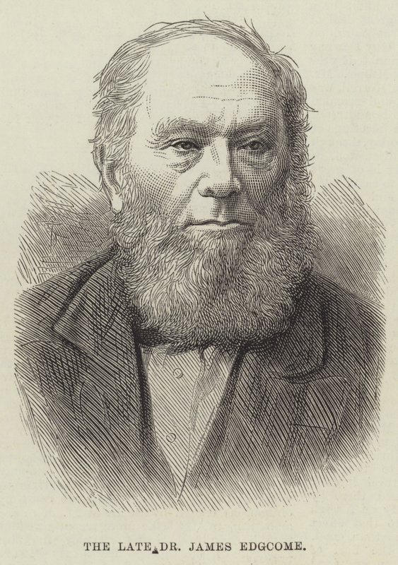 Den afdøde dr. James Edgcome af English School