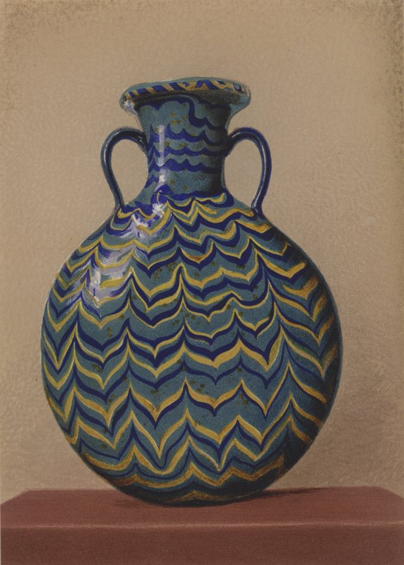 Vase, oldægyptisk eller fønikisk af English School