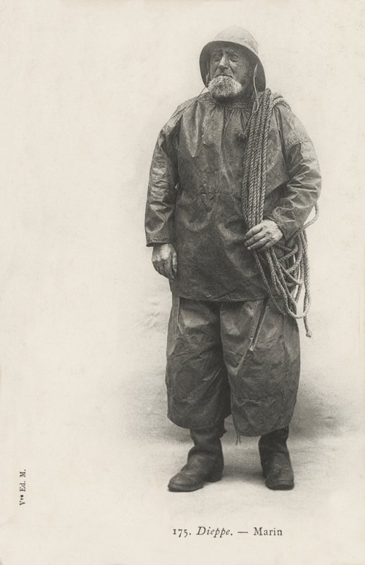 Sømand, Dieppe af French Photographer