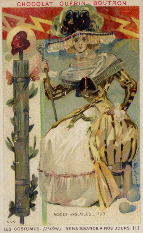 Engelsk mode, 1793 af French School