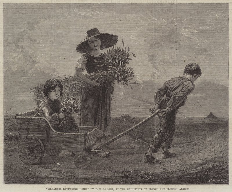 Gleaners vender hjem af French School