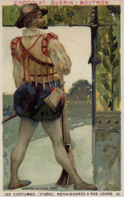 Militærdragt, 1580 af French School