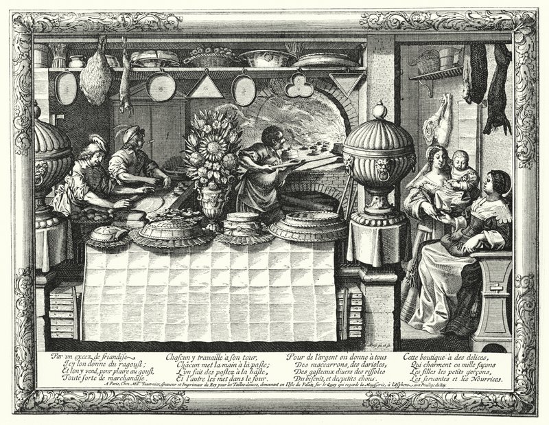 Konditoren (gravering) af Abraham (after) Bosse