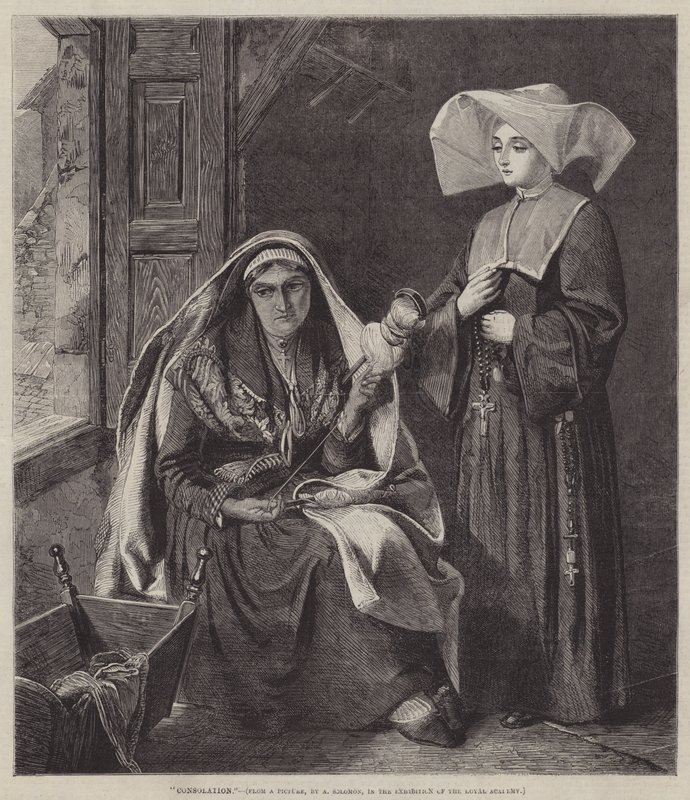 Trøst af Abraham Solomon