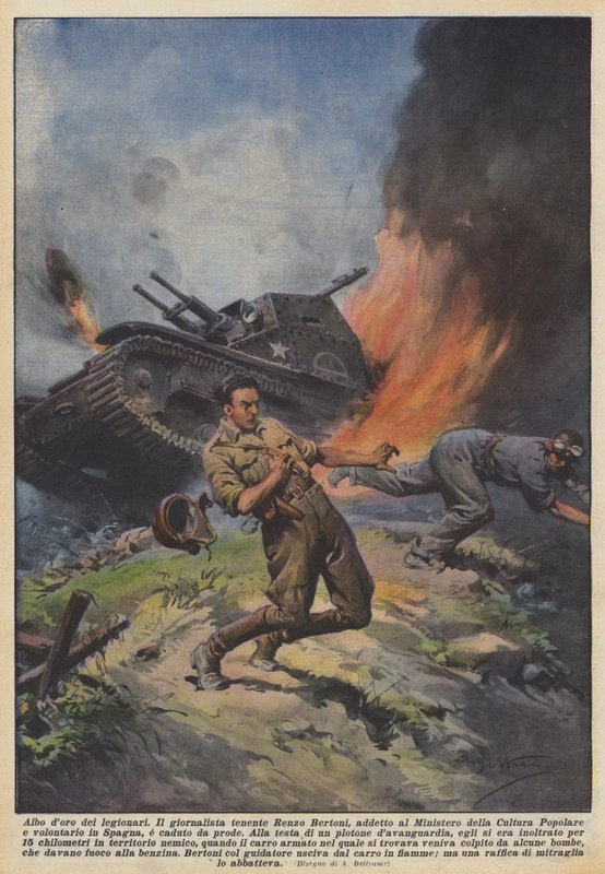 Legionærernes æresrulle af Achille Beltrame