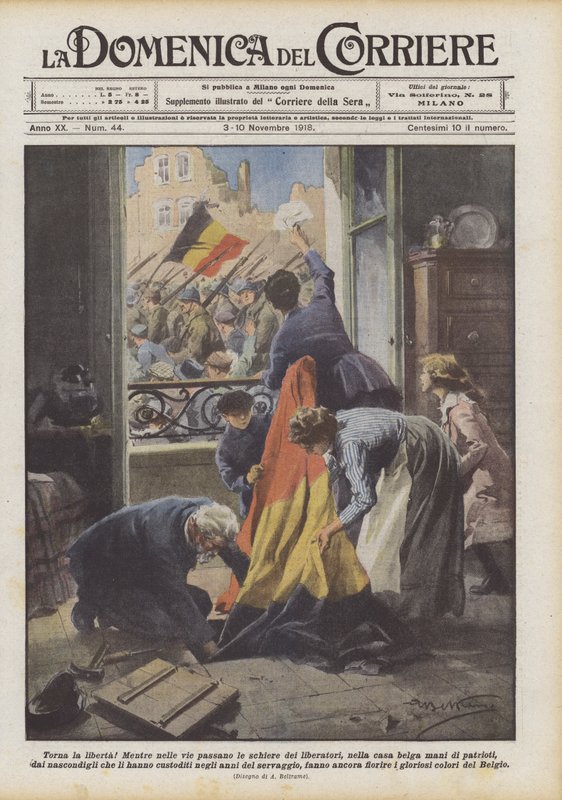 Friheden vender tilbage! af Achille Beltrame