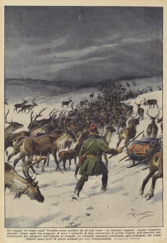 En femårig rejse! af Achille Beltrame