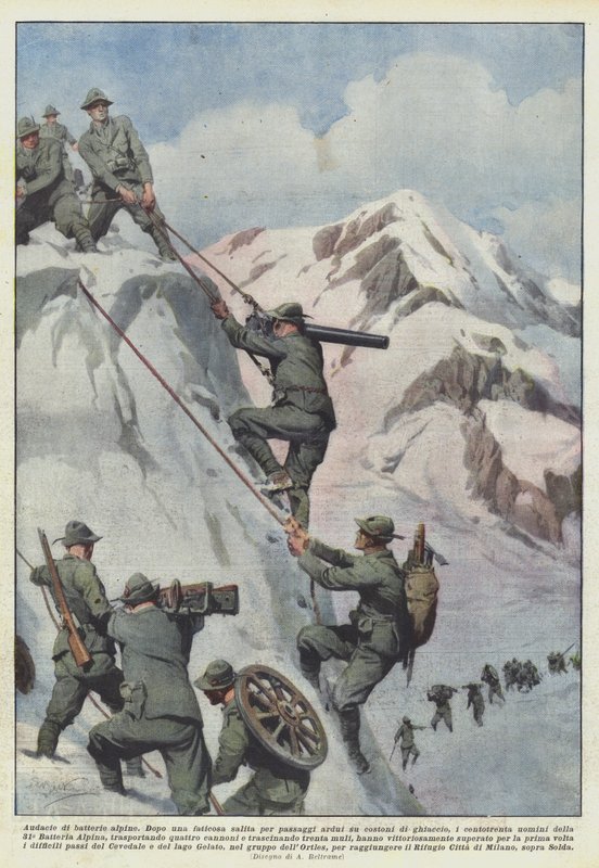 Audacity af alpine batterier af Achille Beltrame