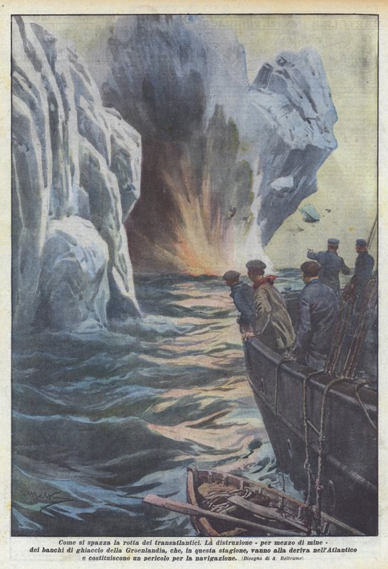 Hvordan den transatlantiske rute fejer af Achille Beltrame