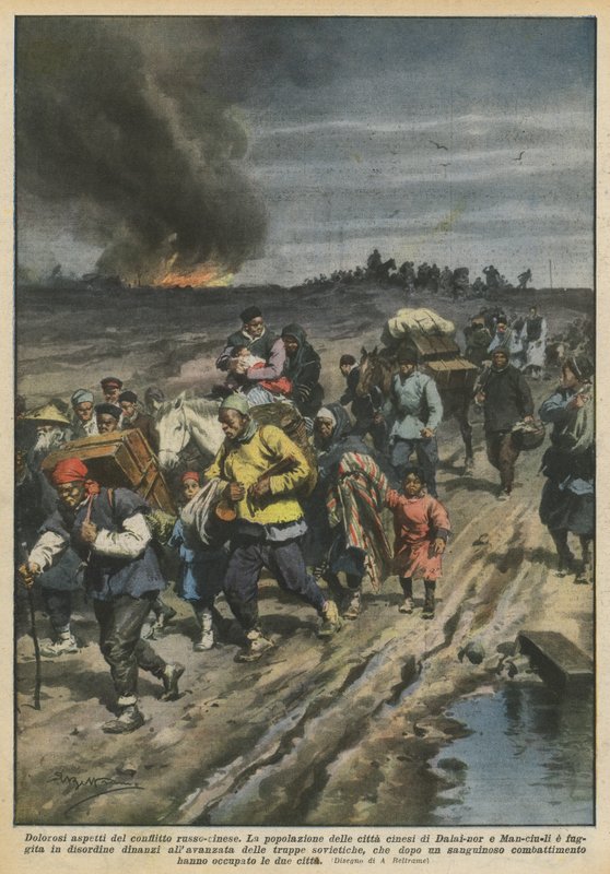 Smertefulde aspekter af den russisk-kinesiske konflikt af Achille Beltrame