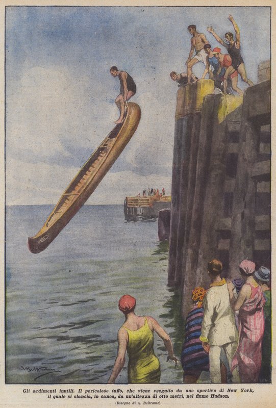 Ubrugelig vovemod af Achille Beltrame