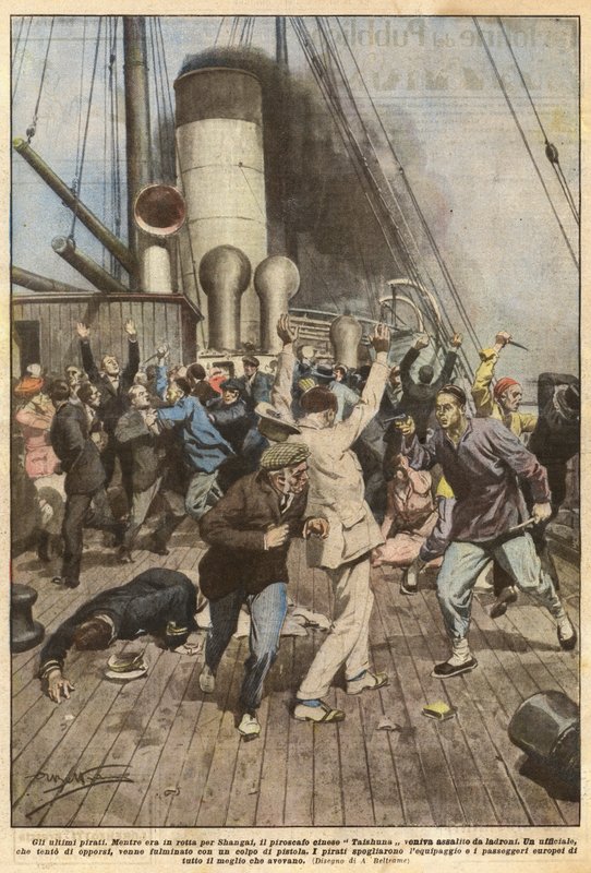 De sidste pirater af Achille Beltrame