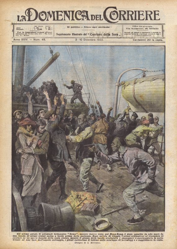 De sidste pirater af Achille Beltrame