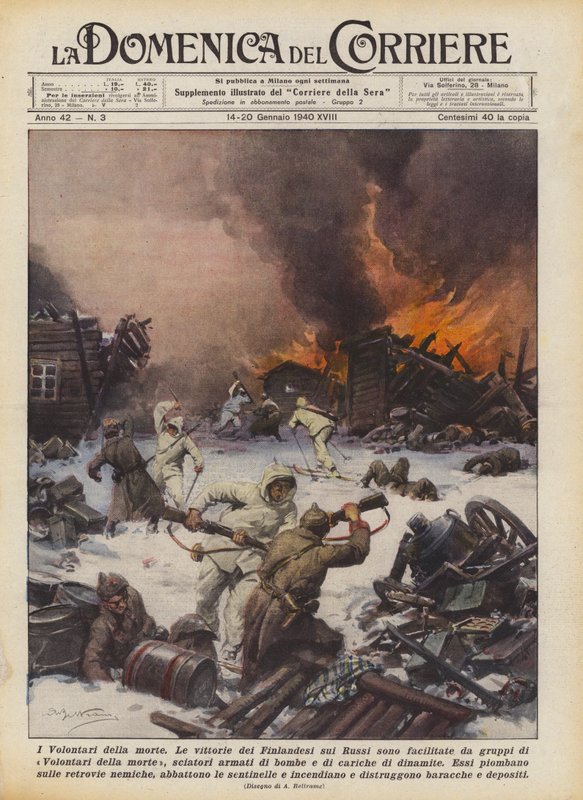Dødens frivillige af Achille Beltrame