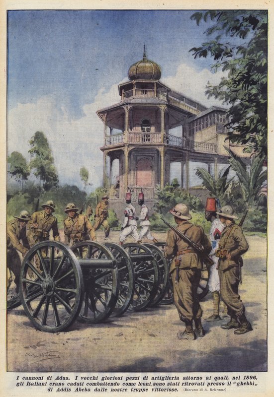 Aduas våben af Achille Beltrame