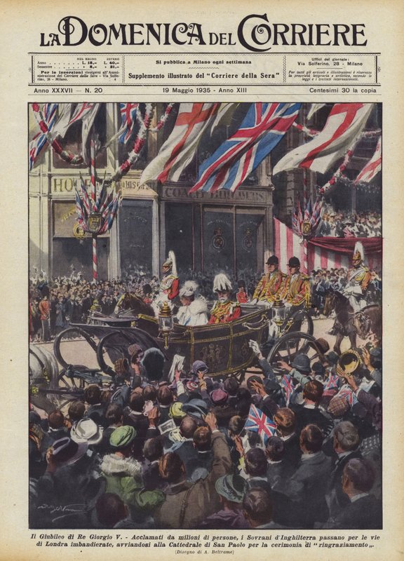 Jubilæet for kong George V af Achille Beltrame