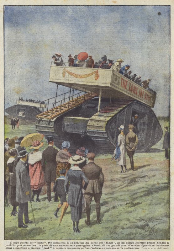 Tankenes efterkrig af Achille Beltrame