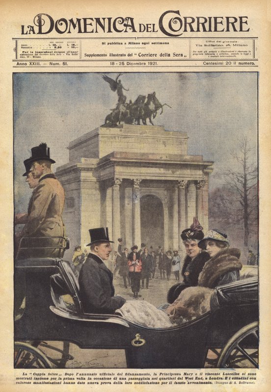 Det lykkelige par af Achille Beltrame