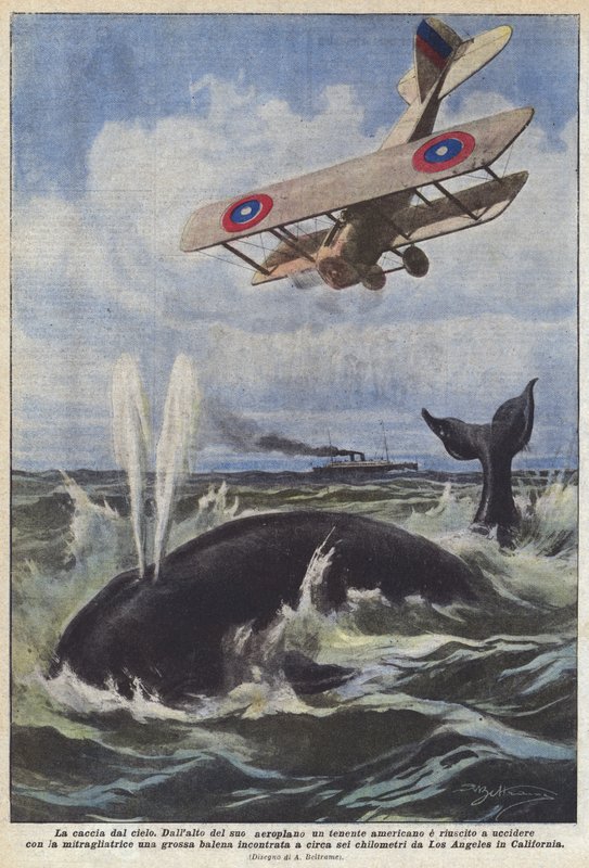 Jagten fra himlen af Achille Beltrame