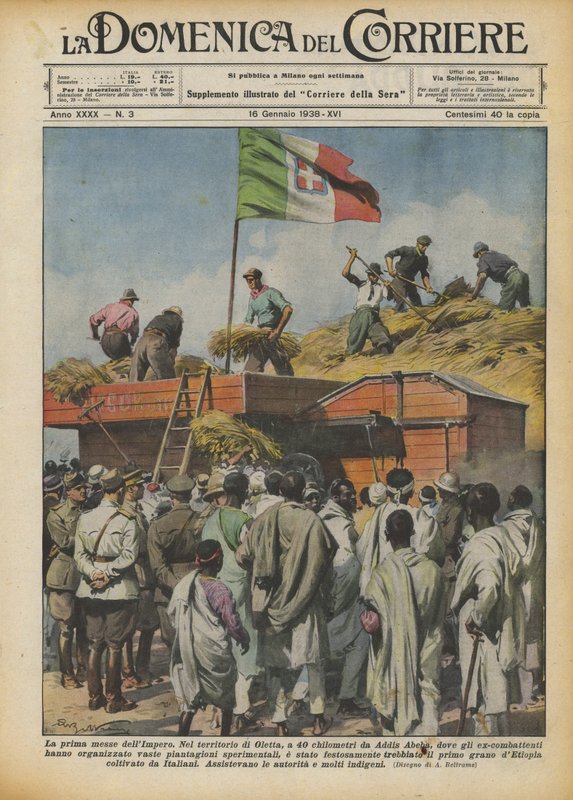 Imperiets første masse af Achille Beltrame