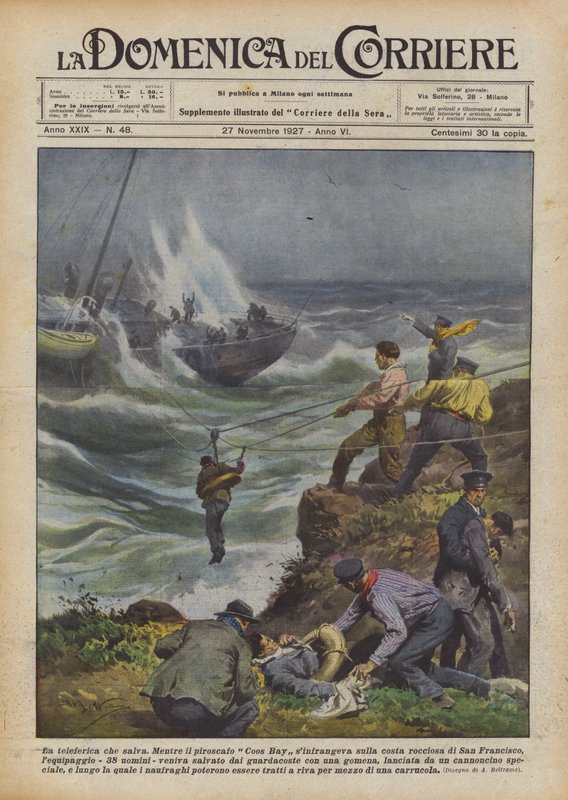 Svævebanen, der sparer af Achille Beltrame