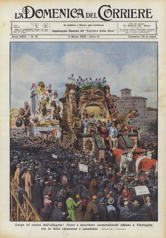 Gør plads til lykkens procession! af Achille Beltrame