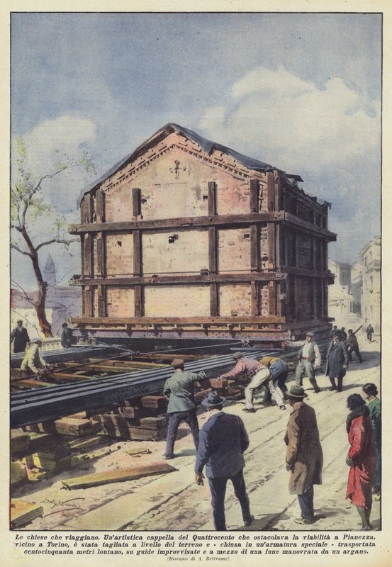 Rejsende kirker af Achille Beltrame