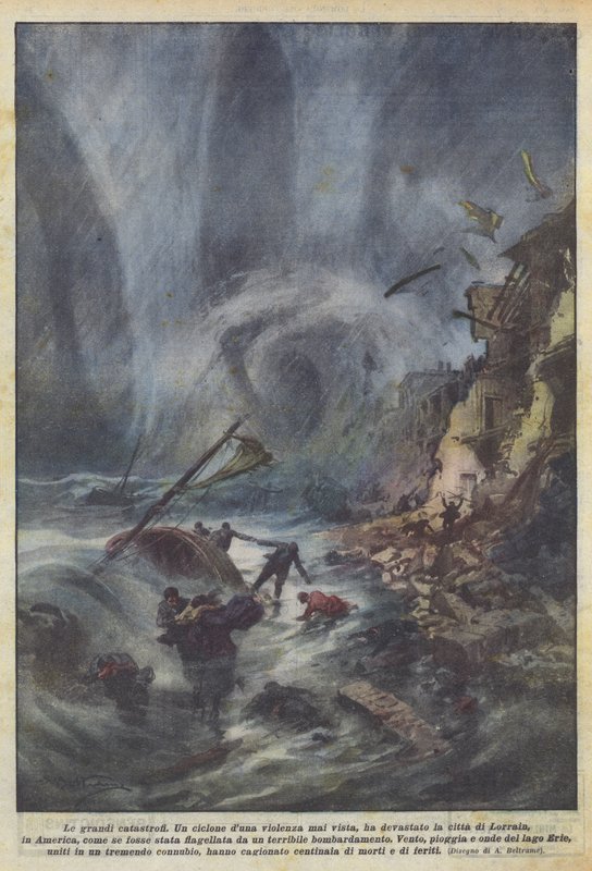 De store katastrofer af Achille Beltrame