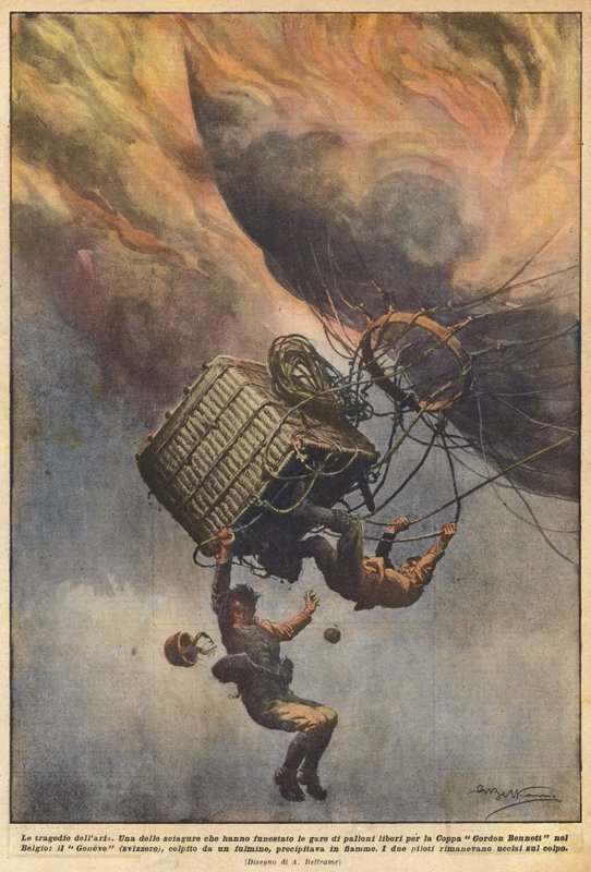 Luftens tragedier af Achille Beltrame