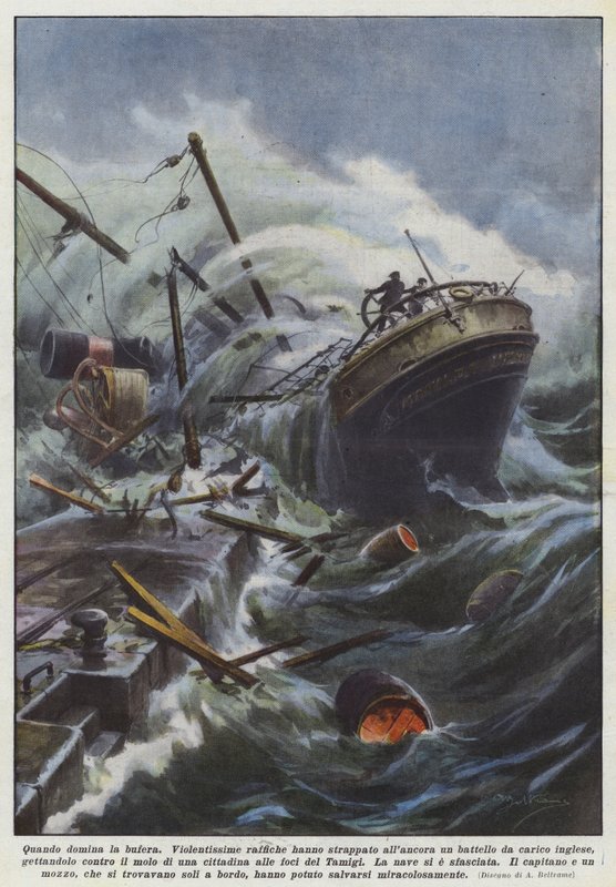 Når stormen hersker af Achille Beltrame