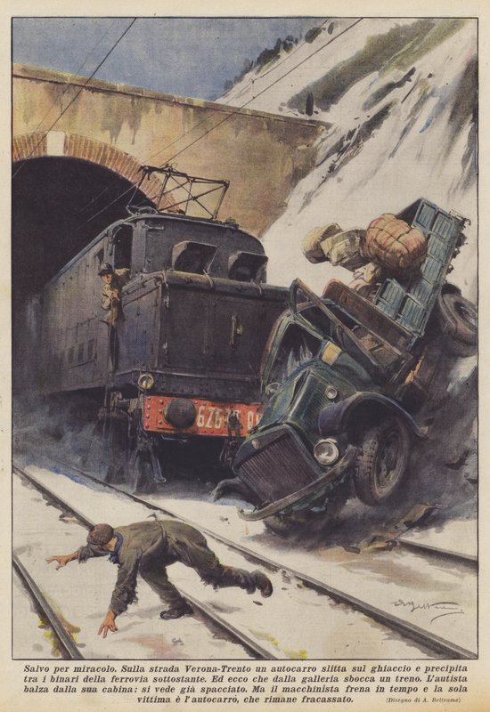 Undtagen ved et mirakel af Achille Beltrame