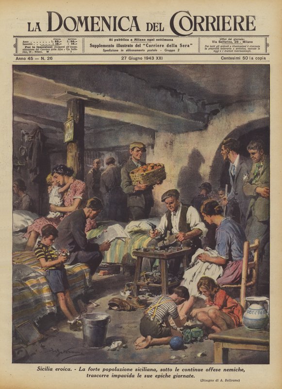 Det heroiske Sicilien af Achille Beltrame