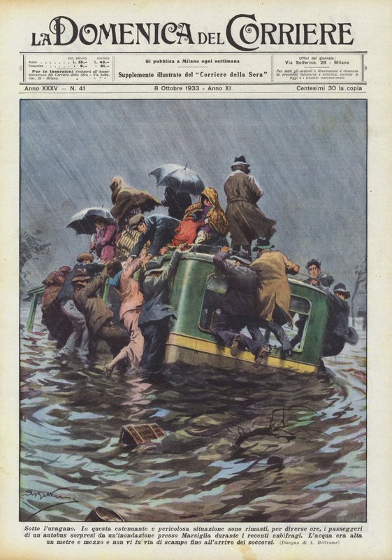 Under orkanen af Achille Beltrame