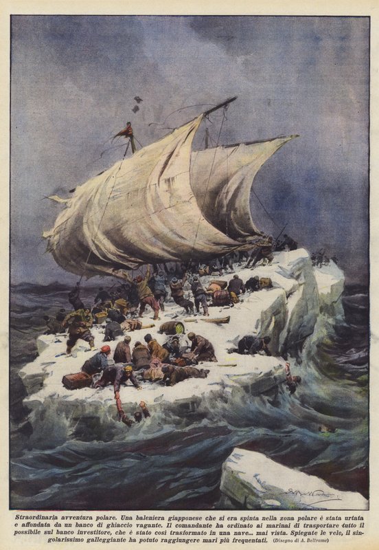 Ekstraordinært polar-eventyr af Achille Beltrame